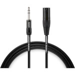 Кабель WARM AUDIO XLR - TRS jack 6.35 мм 1.8м Black (PRO-XLRM-TRSM-6')