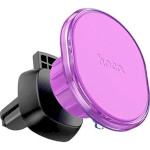 Автодержатель для смартфона HOCO H1 Crystal Strong Magnetic Air Outlet Car Holder Romantic Purple