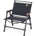 Кресло кемпинговое NATUREHIKE Outdoor Folding Chair Large Black (NH21JJ002-L-BK)
