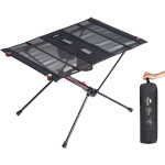Кемпінговий стіл NATUREHIKE FT07 Nylon Folding Camping Table Aluminium Alloy 59x40см Black (6927595736777)