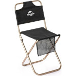 Стул кемпинговый NATUREHIKE MZ01 NH18M001-Z Outdoor Folding Chair Black (6927595733806)