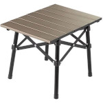 Кемпінговий стіл NATUREHIKE Outdoor Aluminum Alloy Small Square Table 40.5x29см Brown (CNH22JU050-BR)