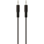 Кабель BELKIN Male to Male mini-jack 3.5 мм 1м Black (F3Y111BF1M-P)