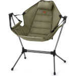 Крісло-гойдалка складане NATUREHIKE Folding Rocking Chair w/Neck Rest Pillow Dark Green (NH21JJ004-GR)