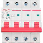 Выключатель автоматический CNC YCB9-80M 3p+N, 32А, C, 6кА