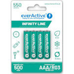 Акумулятор EVERACTIVE Infinity Line AAA 550mAh 4шт/уп (EVHRL03-550)