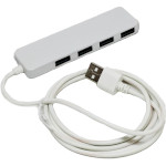 USB-хаб ACASIS AB2-L412 USB-A to 4xUSB-A2.0 White