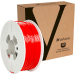 Пластик (филамент) для 3D принтера VERBATIM PETG 2.85mm, 1кг, Red (55061)