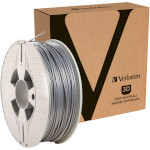 Пластик (філамент) для 3D принтера VERBATIM PLA 2.85mm, 1кг, Aluminum Gray (55329)