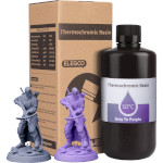 Фотополимерная резина для 3D принтера ELEGOO Thermochromic Resin, 1кг, Gray to Purple (50.103.0059)