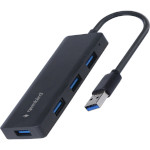 USB-хаб GEMBIRD USB-A to 4xUSB3.1 (UHB-U3P4-03)