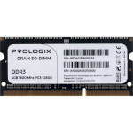 Модуль пам'яті PROLOGIX SO-DIMM DDR3 1600MHz 4GB