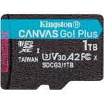 Карта памяти KINGSTON microSDXC Canvas Go! Plus 1TB UHS-I U3 V30 A2 Class 10 (SDCG3/1TBSP)