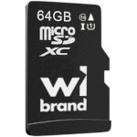 Карта памяти WIBRAND microSDXC 64GB UHS-I Class 10 (WICDXU1/64GB)
