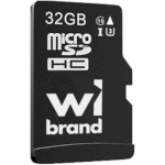Карта памяти WIBRAND microSDHC 32GB UHS-I U3 Class 10 (WICDHU3/32GB)