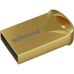 Флэшка WIBRAND Hawk 16GB USB2.0 Gold