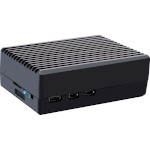 Корпус 52PI Aluminum Passive Cooling Case for Raspberry Pi 5 Black (C-0050)