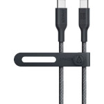 Кабель ANKER Bio-Based USB-C to USB-C 0.9м Black (A80F5H11)