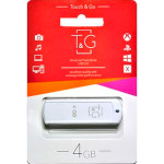 Флешка T&G 011 Classic Series 4GB USB2.0 White (TG011-4GBWH)