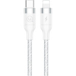 Кабель USAMS US-SJ350 U31 Type-C to Lightning PD 18W Fast Charging Cable 1.2м White (SJ350USB02)