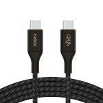 Кабель BELKIN Boost Up Charge Braided USB-C to USB-C 1м Black (CAB015BT1MBK)