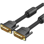 Кабель VENTION DVI Cable 24+1 Male to Male DVI 3м Black (EAEBI)