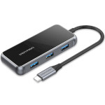 Порт-репликатор VENTION 6-in-1 USB-C to HDMI/USB3.0x3/RJ-45/PD (TFFHB)