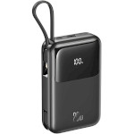 Повербанк XO PR234 1xUSB-A, 1xUSB-C, QC22.5W, PD20W 20000mAh Black