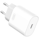 Зарядное устройство XO L91 1xUSB-C, PD25W White (L91-WH)