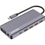 Порт-реплікатор CANYON DS-16 USB-C Multiport Hub 13-in-1 (CNS-TDS16)