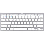 Клавіатура бездротова TRUST Bluetooth Wireless Keyboard Silver (25486)