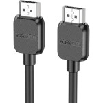 Кабель BOROFONE BUS02 Vivido Male to Male 4K HD Data Cable HDMI v2.0 2м Black (6941991105982)