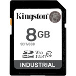 Карта пам'яті KINGSTON microSDHC Industrial 8GB UHS-I U3 V30 A1 Class 10 (SDIT/8GB)