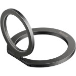 Кольцо-держатель для смартфона BASEUS Halo Series Foldable Metal Ring Stand (Single-Ring) Gray (SUCH000012)