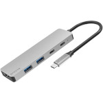 Порт-реплікатор PROOVE Iron Link 5-in-1 HDMI, USB-C, 2xUSB3.0, PD