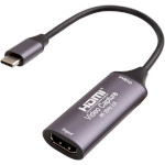 Пристрій відеозахвату POWERPLANT HDVC2-C HDMI USB-C 3.0 4K/30Hz (CA914715)