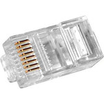 Конектор PATRON RJ-45 UTP Cat.5e 40шт/уп (CON-RJ-45-8P8C-40)