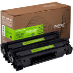 Тонер-картридж PATRON Green Label сумісний з HP 35A/Canon 712 Black DualPack (PN-35A/712DGL)