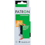 Картридж PATRON совместимый с Canon CLI-451GY XL (6476B001) Gray