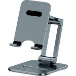 Подставка для смартфона BASEUS Desktop Biaxial Foldable Metal Stand for Phones Gray (LUSZ000013)