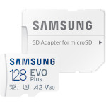 Карта памяти SAMSUNG microSDXC EVO Plus 128GB UHS-I U3 V30 A2 Class 10 + SD-adapter (MB-MC128SA/EU)