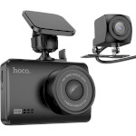 Автомобільний відеореєстратор з камерою заднього виду HOCO DV3 Dash Cam Dual Channel Driving Recorder