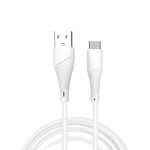 Кабель WUW X196 USB-A to Micro-USB 2.4A 1м White