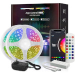 Розумна LED стрічка VOLTRONIC App Control LED Strip Lights SMD 3528 RGB 5м