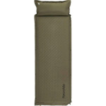 Самонадувний килимок з подушкою NATUREHIKE CNK2300DZ014 Dark Green (6976023923357)