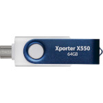 Флешка PATRIOT Xporter X550 USB/USB-C3.2 64GB (PS64GX550AAD)