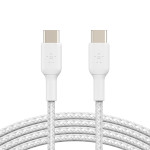 Кабель BELKIN Boost Up Charge Braided USB-C to USB-C 2м White (CAB004BT2MWH)