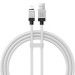 Кабель BASEUS CoolPlay Series Fast Charging Cable USB to iP 2.4A 1м White (CAKW000402)