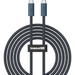 Кабель BASEUS Flash Series II USB4 Full Featured Charging Cable Type-C to Type-C 240W 1.8м Cluster Black (P10311803112-00)