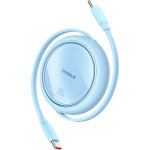 Кабель BASEUS Free2Draw Mini Retractable Charging Cable Type-C to Type-C PD3.0 100W 1м Galaxy Blue (P10364500311-00)